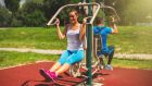 Outdoor gyms   have become more popular in public places across the island in recent years. Photograph: iStock