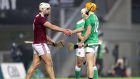 Gearoid McInerney’s Galway team and Limerick last met in last year’s All-Ireland semi-final. File photograph: Laszlo Geczo/Inpho