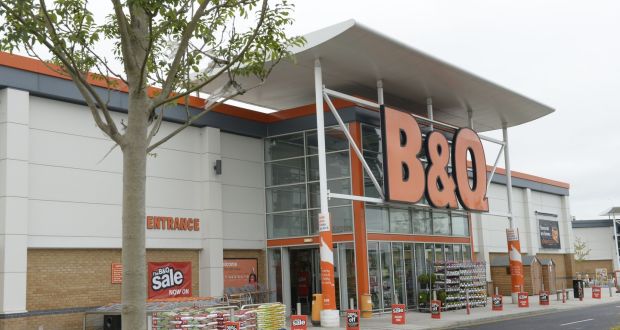 The parent of home improvement retailer B&Q raised its profit outlook as it continued to benefit from robust demand during the Covid-19 pandemic. Photograph: Brenda Fitzsimons 