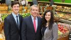 Patrick, Pat, and Aisling Joyce, Joyce’s Supermarkets, Galway, who spent €20m on Irish product lines in the past year.