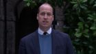 Britain’s Prince William makes a statement following the publication of Lord Dyson’s inquiry. Photograph: ITN/PA Wire
