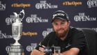  Shane Lowry is hoping to only have to hand back the Claret Jug for a couple of days after holding it for almost two years. Photograph:  Andy Buchanan/AFP via Getty Images
