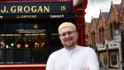 Daniel Smith, marketing manager at Grogan’s pub, South William Street, Dublin. Photograph: Dara Mac Dónaill