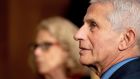 Anthony Fauci speaks following a Senate Appropriations Subcommittee hearing in Washington, DC, on May 26th. Photograph: EPA