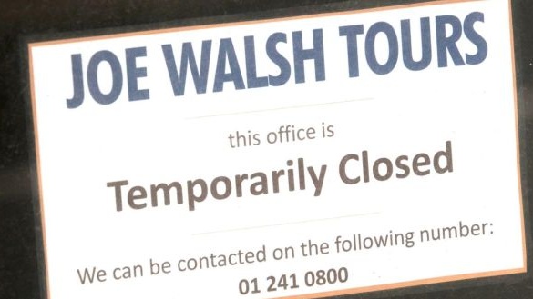 Joe Walsh Tours closed its travel operation during the year.