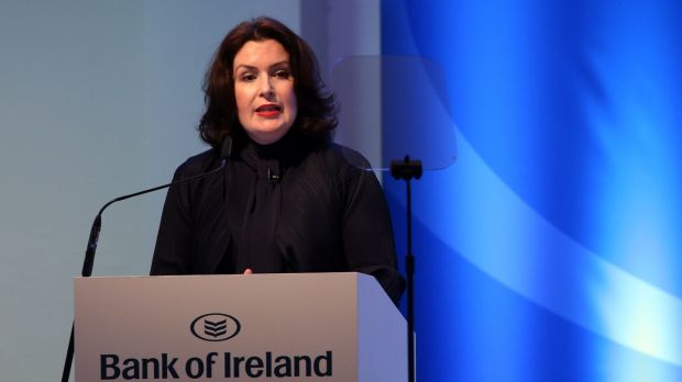 CEO of Bank of Ireland, Francesca McDonagh.