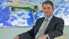 Peter Barrett, chief executive of SMBC Aviation Capital. Photograph: Brenda Fitzsimons