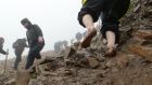 The annual Reek Sunday pilgrimage to Croagh Patrick, cancelled last year due to the Covid-19 pandemic, will take place on four days of every week in July. File photograph: Dara Mac Dónaill/The Irish Times