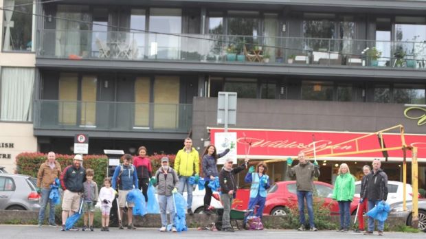 Hundreds of volunteers, in 11 different groups between Ringsend and Tallaght, gathered along the river on Saturday for the annual Dodder Action clean-up