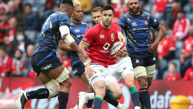 Conor Murray in action for the Lions during Saturday’s game against Japan at Murrayfield. Photograph: Ian MacNicol/Getty Images
