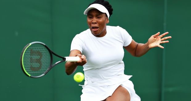 Veuns Williams is through to the second round at Wimbledon. Photograph: Julian Finney/Getty