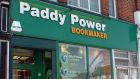 Paddy Power  owner Flutter Entertainment slipped 1.82 per cent to €156.10. Photograph: PA Wire