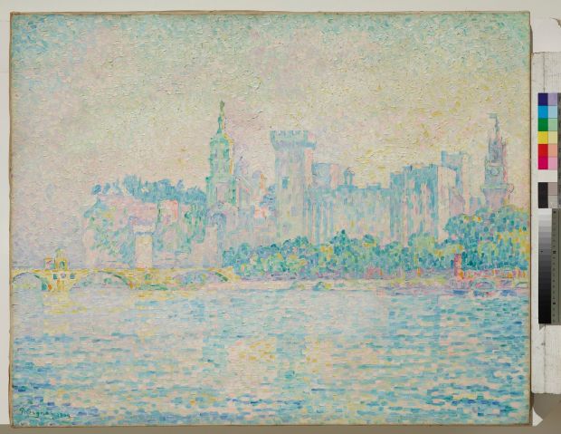 Paul Signac, Avignon, matin, 1909
