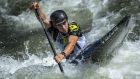  Liam Jegou in action at the 2019   Canoe Slalom World Championships. Photograph: Thomas Lohnes/Getty Images