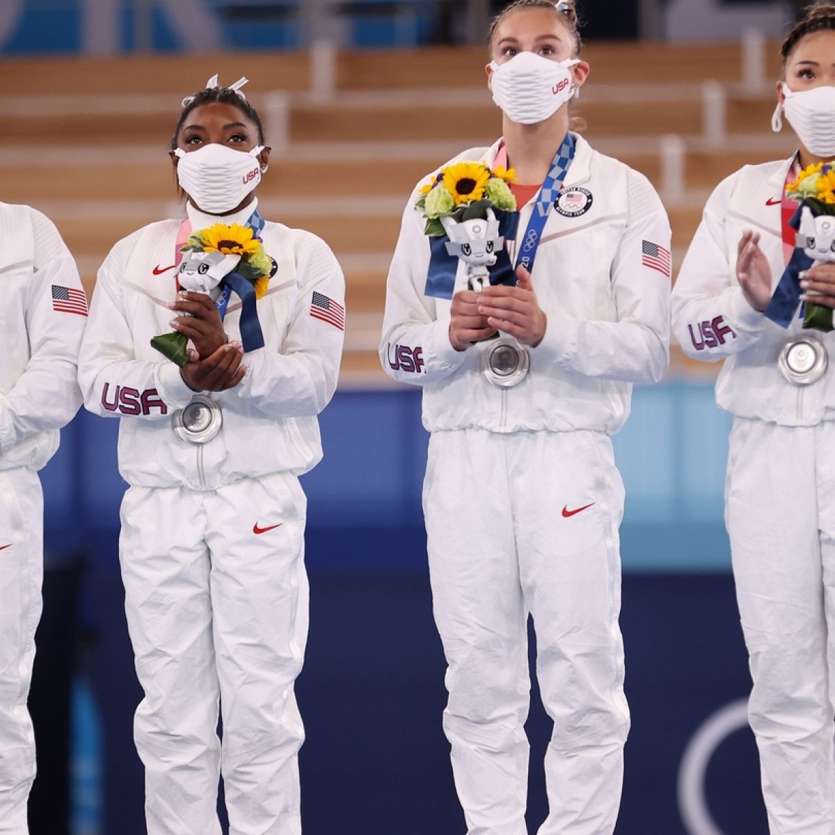 Tokyo Simone Biles Withdraws Before Russia Take Gymnastics Team Gold