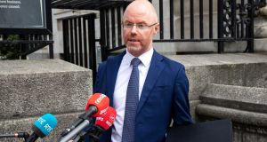 Minister for Health Stephen Donnelly at Government Buildings on Tuesday: ‘There is a lot of nonsense out there, a lot of scaremongering.’ Photograph: Damien Eagers/PA Wire