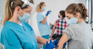 The HSE clinics are open to those aged over 16 who have yet to receive a first dose of a vaccine against coronavirus. File photograph: Getty