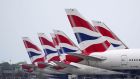 It was a good day for airlines and many travel stocks as the British government eased quarantine regulations  on visitors from the US and most EU states. Photograph:  Steve Parsons/PA Wire 