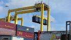 The underutilisation of Dublin Port land given over to deal with Brexit has been a “success story”, given fears of chaos in its aftermath. Photograph:  Stephen Collins/Collins Photos