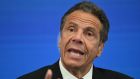 Governor of New York Andrew Cuomo: “I never touched anyone inappropriately or made inappropriate sexual advances. That is just not who I am, and that’s not who I have ever been.” Photograph: Johannes Eisele