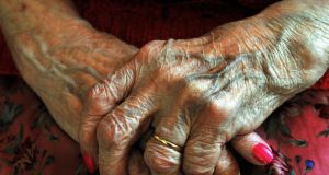 While women in OECD countries have an average life expectancy that is over three years longer than men, the disproportionately greater risk of disability and ill health in women increases their likelihood of needing long-term care. Photograph: John Stillwell/PA Wire