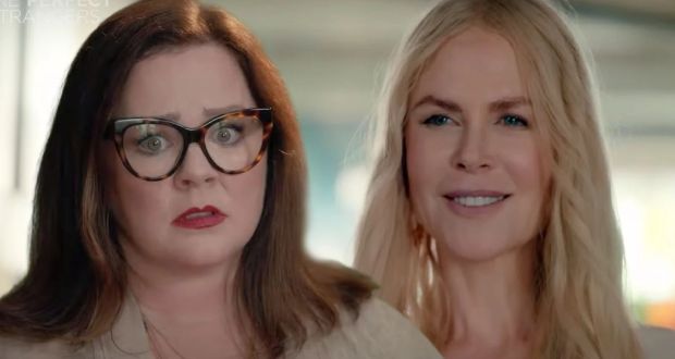 Melissa McCarthy and Nicole Kidman in Nine Perfect Strangers, streaming from Friday on Amazon Prime