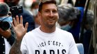Lionel Messi has signed a two-year deal with PSG. Photograph: Sameer Al-Doumy/Getty/AFP