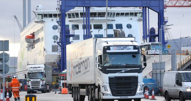 Dublin Port. The most significant factor behind the changes in freight traffic was traders abandoning the once-speedier British “land bridge” since Brexit. Photograph: Sasko Lazarov/RollingNews.ie