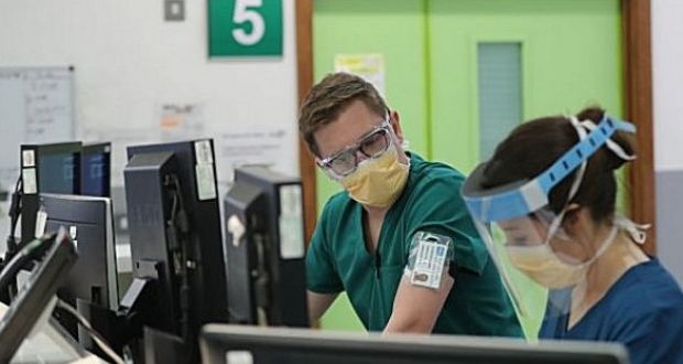 On Tuesday 392 patients were receiving hospital treatment for coronavirus in the North, with 47 in intensive care. File photograph: PA