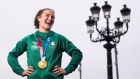 Kellie Harrington: “When the opportunity comes to get back into the ring, I don’t think it will be hard.” Photograph: Tommy Dickson/Inpho