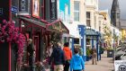 Between the number of shops selling lovely, but ultimately non-essential gift items, and several fancy restaurants, it seems the average tourist to Clifden has an amount of cash to spend. Photograph: Aoife Herriott
