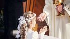 Communions and Confirmations are not meant to be school events or social occasions but rather a personal declaration of Catholic faith. Photograph: iStock