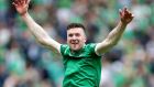 Declan Hannon captained Limerick to the All-Ireland title for a third time in four years. Photograph: Laszlo Geczo/Inpho