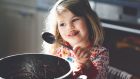 ‘Rosie’s speciality is stirring batter when we make brownies or banana bread. Well, if I’m honest, her real speciality is licking the bowl.’ Photograph: iStock
