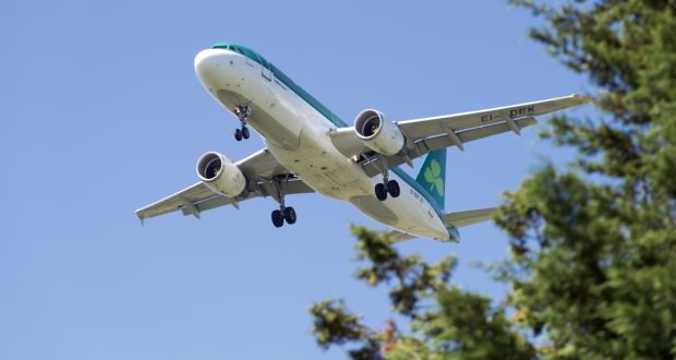Aer Lingus had planned to begin flights to New York JFK, Orlando in Florida and Barbados from the British airport this autumn. Photograph: iStock