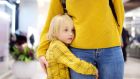 Shy children are the ‘leg grabbers’ – ‘they have the social skills, they are well able to play and engage with others but they need that little bit longer lead-in time than other kids do’. Photograph: iStock