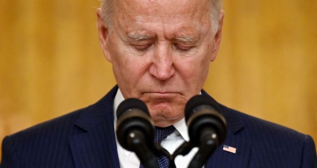 US president Joe Biden Biden will undoubtedly attract far more of the blame than he deserves for the closing chapter of America’s longest war. Photograph: Jim Watson/AFP via Getty Images