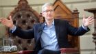 Apple CEO Tim Cook: he said in 2015 that he planned to give away the majority of his fortune before he dies. Photograph: Getty Images 