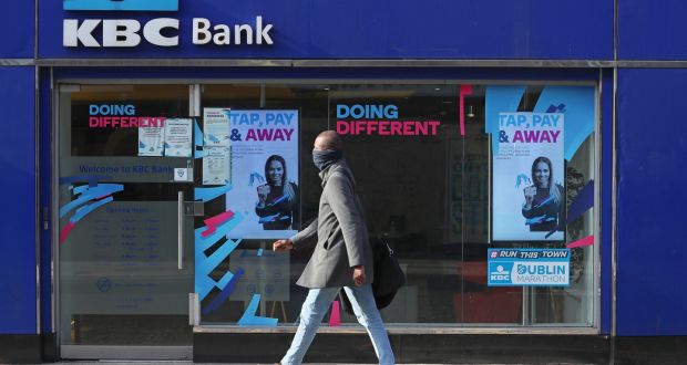 A KBC branch in Dublin city centre. Photograph: Brian Lawless/PA Wire