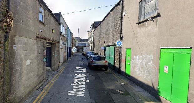 Dean Paget is accused of attempted murder of the woman at Montague Lane, Dublin 2. Photograph: Google Maps
