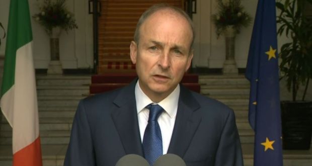 Taoiseach Micheál Martin said a winter vaccine booster programme would be announced in the coming weeks. Image: RTÉ Player