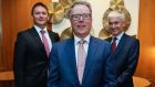  Dalata CEO Pat McCann (centre). “As a sense of normality returns to society, the demand for domestic leisure has increased across Ireland and the UK.” Photograph:  Maxwell Photography
