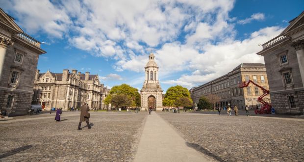 Trinity College Dublin remains Ireland’s leading university in the country, climbing nine places to 146th in the Times Higher Education world university rankings 2022. Photograph: iStock