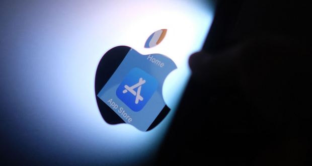 Apple has agreed to loosen payment restrictions on its App Store, a major change announced in a settlement with small developers. Photograph: CHRIS DELMAS/AFP via Getty Images