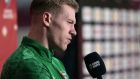 James McClean has admitted the Republic of Ireland need to start winning games again if they are to avoid the criticism that has come their way in recent days. Photograph: Trenka Attila/PA