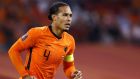  Virgil van Dijk picked up an ankle knock while on international duty with the Netherlands. Photograph: Maurice van Steen/EPA