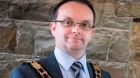 DUP councillor Paul Hamill, a former mayor of Antrim and Newtownabbey, was the father of two children.  Photograph: Nigel Dodds/Facebook