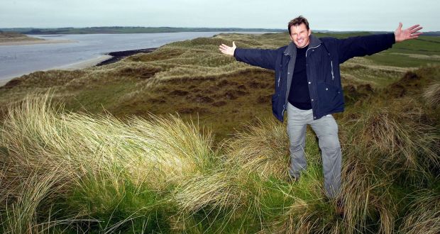 English golfer Nick Faldo had hoped to design and build a golf course on Bartragh island. Photograph: Andrew Redington/Getty Images.
