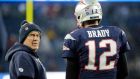 Bill Belichick and the New England Patriots are set for a big clash with Tom Brady and the Tampa Bay Buccaneers. Photograph: Kathryn Riley/Getty