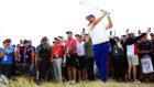 Shane Lowry has spoken glowingly of his Ryder Cup experience despite heckling from a partisan home crowd. Photograph: Mike Ehrmann/Getty